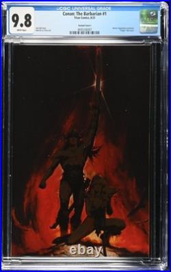 Conan The Barbarian 1 CGC 9.8 Movie Poster Homage Foil Variant