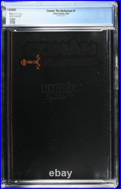 Conan The Barbarian 1 CGC 9.8 Movie Poster Homage Foil Variant