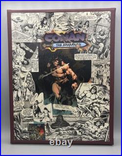 Conan The Barbarian Real Comic Clipping Wall Art Poster Handmade