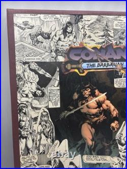 Conan The Barbarian Real Comic Clipping Wall Art Poster Handmade