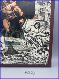 Conan The Barbarian Real Comic Clipping Wall Art Poster Handmade