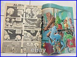 Cracked Alien Monster Party Comic Book #3, Jan 89, Nice Star Wars Poster