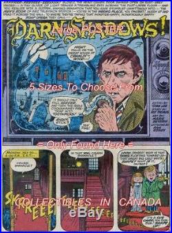 DARK SHADOWS 1970 Parody DARN Barnabas = 6 POSTERS Comic Book 5 SIZES 17-2 Feet