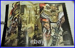 DARKSIDERS Art Book Comic Graphic Novel With Poster 2009 Wildstorm Rare