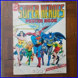 DC 1970s Super Heroes poster book