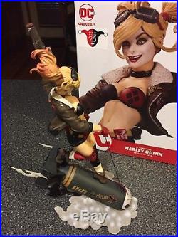 DC BOMBSHELLS HARLEY QUINN DELUXE STATUE BONUS HQ Bombshell 3D Poster