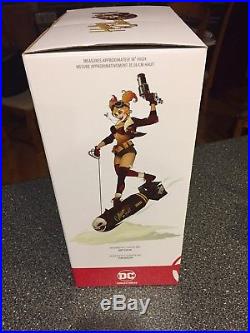 DC BOMBSHELLS HARLEY QUINN DELUXE STATUE BONUS HQ Bombshell 3D Poster