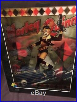 DC BOMBSHELLS HARLEY QUINN DELUXE STATUE BONUS HQ Bombshell 3D Poster