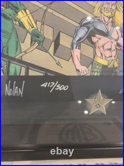 DC Comics 60th Anniversary Autographed Lithograph