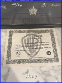 DC Comics 60th Anniversary Autographed Lithograph