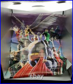 DC Comics ALEX ROSS JLA Secret Origins Poster 22 x 36 NEW RARE! LOT Of 3