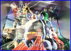 DC Comics ALEX ROSS JLA Secret Origins Poster 22 x 36 NEW RARE! LOT Of 3