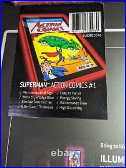 DC Comics Action Comics #1 Mini Poster Light? Brandlite! New! 1st Superman