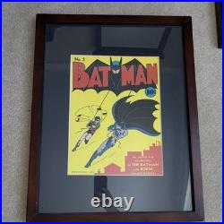 DC Comics Framed Batman Robin No. 1 Comic Book Cover Art Poster (Pottery Barn)