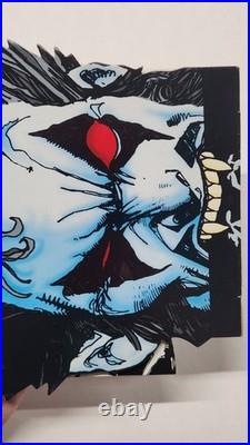 DC Comics Lobo Store Counter Display Poster Sign Promo 1990 Unused Simon Bisley