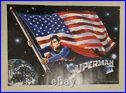 DC Comics Superman 2 The Movie Christopher Reeve Poster 23x16 Promo Lot Of 25