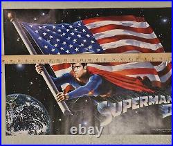 DC Comics Superman 2 The Movie Christopher Reeve Poster 23x16 Promo Lot Of 25