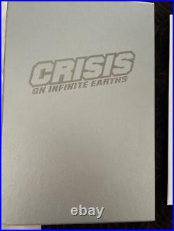 DC Crisis on Infinite Earths Hardcover Book, Slipcase & Poster