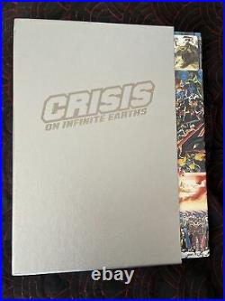 DC Crisis on Infinite Earths Hardcover Book, Slipcase & Poster