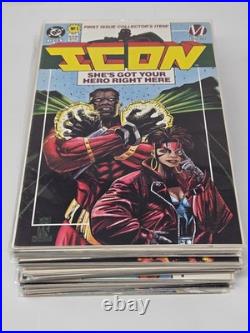 DC Milestone ICON NEAR Complete 35 Comic Lot Set + Poster Trading Card Promo #1