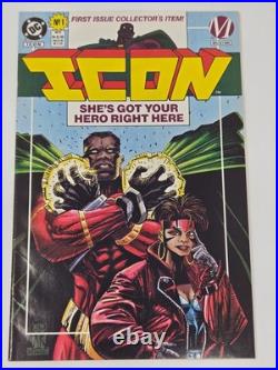 DC Milestone ICON NEAR Complete 35 Comic Lot Set + Poster Trading Card Promo #1