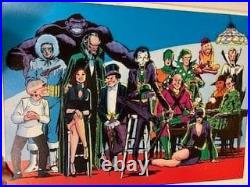 DC Super Heroes Poster Book 1978 First Edition Collectible