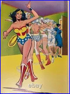 DC Super Heroes Poster Book 1978 First Edition Collectible