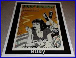 DEATH NYC ltd ed signed FRAMED art print 45x32cm Pulp Fiction Movie Poster DEATH NYC ltd ed signed FRAMED art print 45x32cm Pulp Fiction Movie Poster