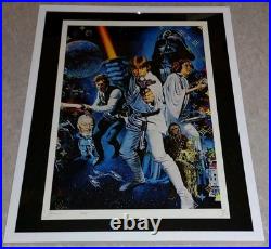 DEATH NYC ltd ed signed FRAMED street art print 45x32cm Star Wars Movie Poster DEATH NYC ltd ed signed FRAMED street art print 45x32cm Star Wars Movie Poster