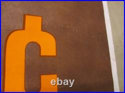 DISNEY Sword in the Stone DRAGON 1968 Gulf Gas 6' store sign poster comic book E