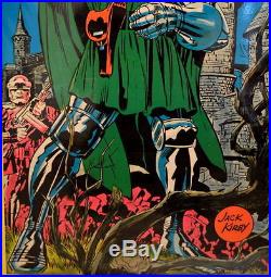 DOCTOR DOOM Marvelmania POSTER 1970 Kirby art Rare MAIL ORDER ONLY Fantastic 4