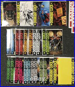 DOOMSDAY CLOCK #1-12 + Variants COMPLETE 27 BOOK SET + Plus 11 Promo Posters