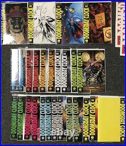 DOOMSDAY CLOCK #1-12 + Variants COMPLETE 27 BOOK SET + Plus 11 Promo Posters