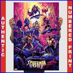 Dan Mumford SPIDER-MAN VARIANT B Poster Animated Series Art Print Mondo x/75 OOS Dan Mumford SPIDER-MAN VARIANT B Poster Animated Series Art Print Mondo x/75 OOS