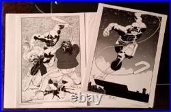 Daredevil Portfolio Marvel 1991 with 6 Signed Prints by John Romita Jr