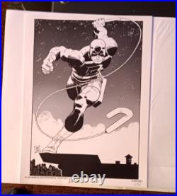 Daredevil Portfolio Marvel 1991 with 6 Signed Prints by John Romita Jr