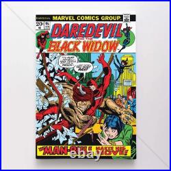 Daredevil Poster Canvas Vol 1 #95 Comic Book Art Print Daredevil Poster Canvas Vol 1 #95 Comic Book Art Print