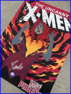 Dark Phoenix Mondo Poster 18x24 Becky Cloonan -Signed by Stan Lee LE 189/225