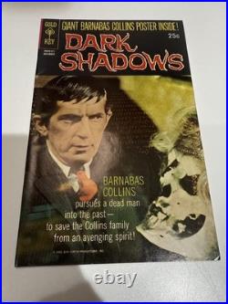 Dark Shadows #1-4 (1968) Posters Included/intact. Higher Grade Rare 1st 4 Issues