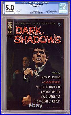 Dark Shadows 1A Poster Included CGC 5.0 1968 3944727004