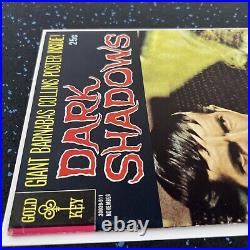 Dark Shadows #3 with Poster Intact/Attached (1969 Gold Key) TV Show (7.5 VF-)