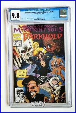 Darkhold #1 Cgc 9.8 Midnight Sons Mcu Includes Original Poster