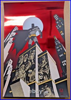 Dave Johnson Batman The Adventures Continue #1 2024 Poster LE/185 DC Comics