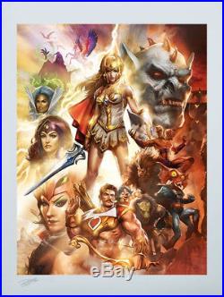 Dave Wilkins Sideshow Exclusive She-Ra Art Print He-Man Masters of The Universe