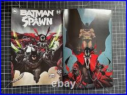 Dc/image Batman/spawn 1-shot Reg Cvr + 11 Var + Batman #130 + 2 Promo Posters