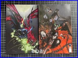 Dc/image Batman/spawn 1-shot Reg Cvr + 11 Var + Batman #130 + 2 Promo Posters