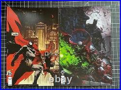 Dc/image Batman/spawn 1-shot Reg Cvr + 11 Var + Batman #130 + 2 Promo Posters