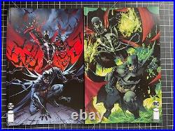 Dc/image Batman/spawn 1-shot Reg Cvr + 11 Var + Batman #130 + 2 Promo Posters