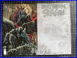 Dc/image Batman/spawn 1-shot Reg Cvr + 11 Var + Batman #130 + 2 Promo Posters