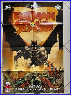 Dc/image Batman/spawn 1-shot Reg Cvr + 11 Var + Batman #130 + 2 Promo Posters